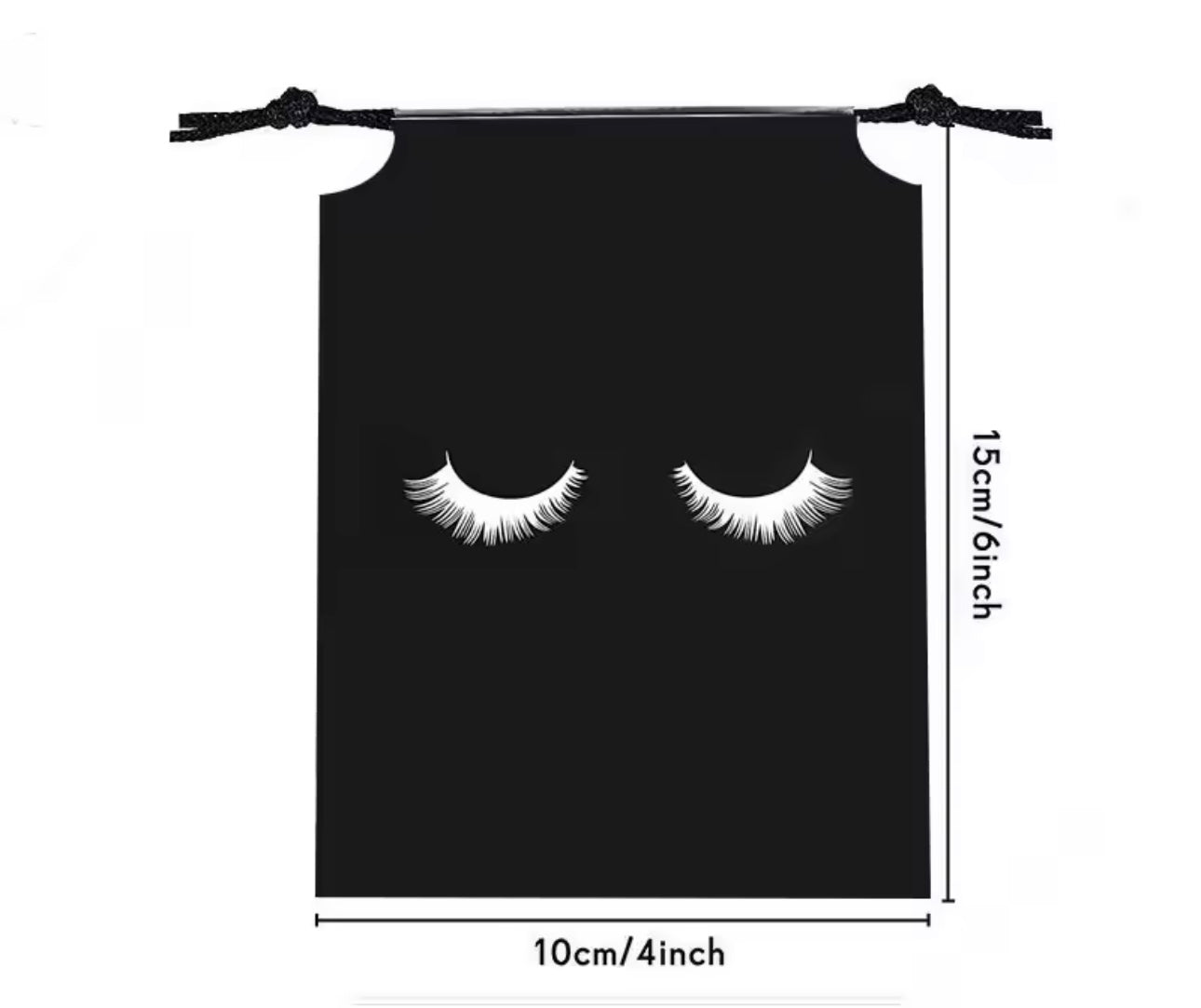 Bolsa lashes color negro
