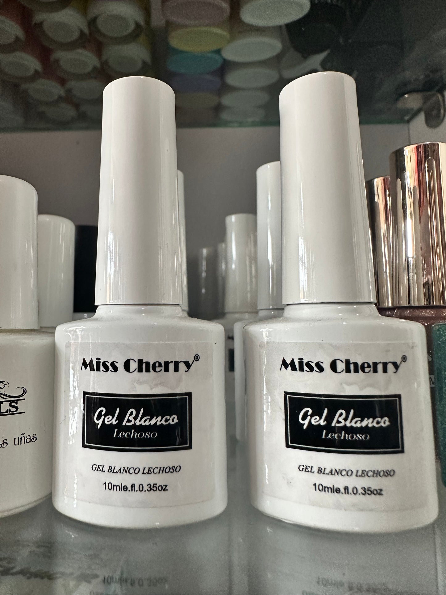 Gel blanco lechoso Miss Cherry