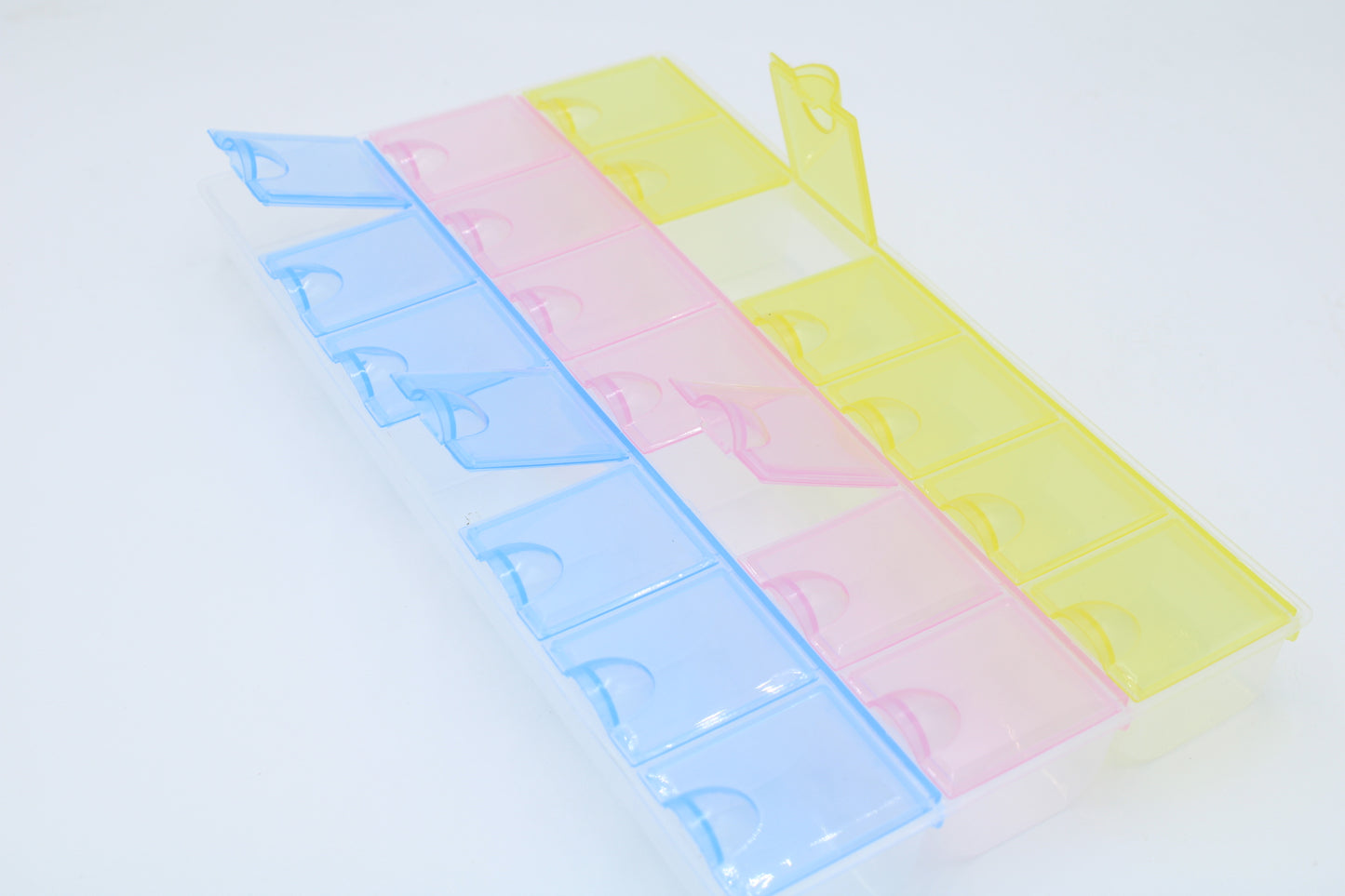 Pastillero organizador de colores