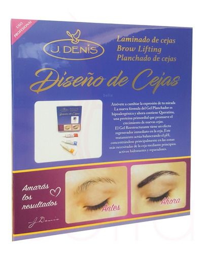 Kit planchado de cejas Jdenis