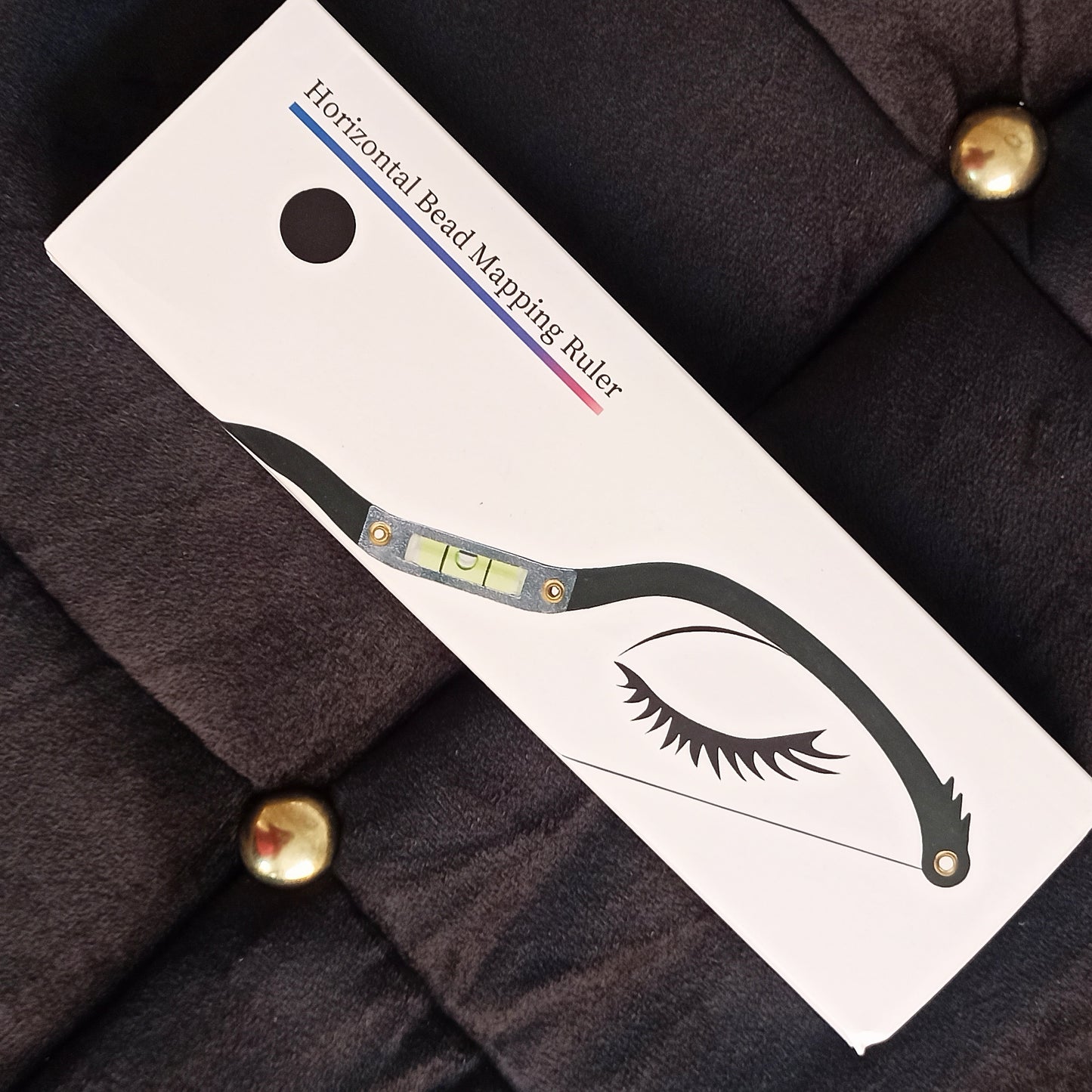 Regla de cejas para mapeo microblanding