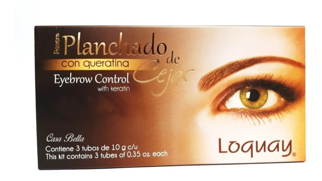 Planchado De Cejas Con Queratina Loquay