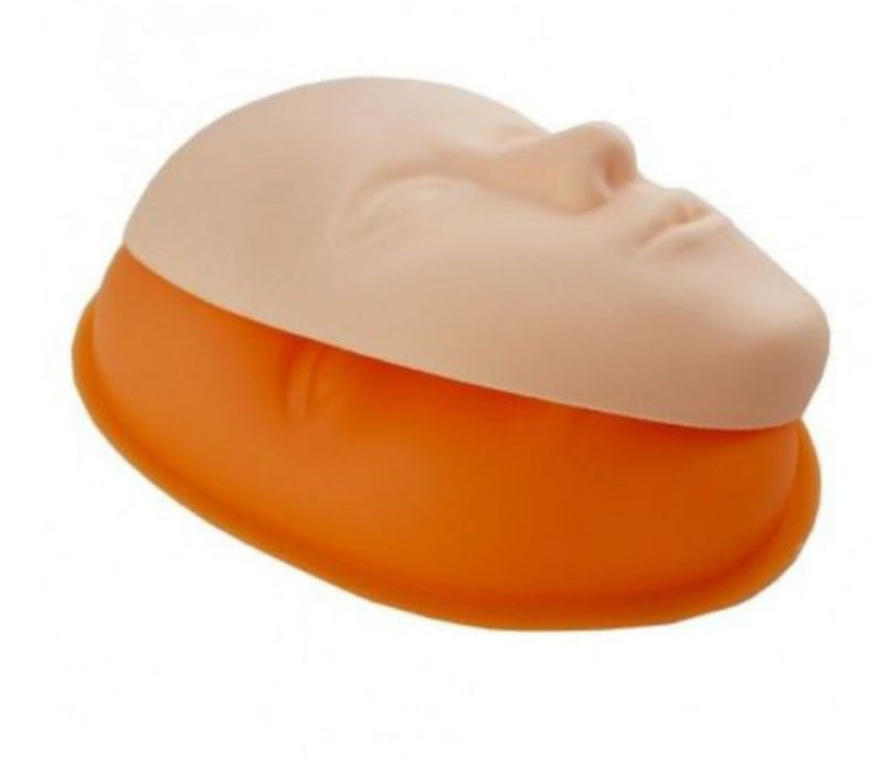 Cara de maniquí de plástico suave