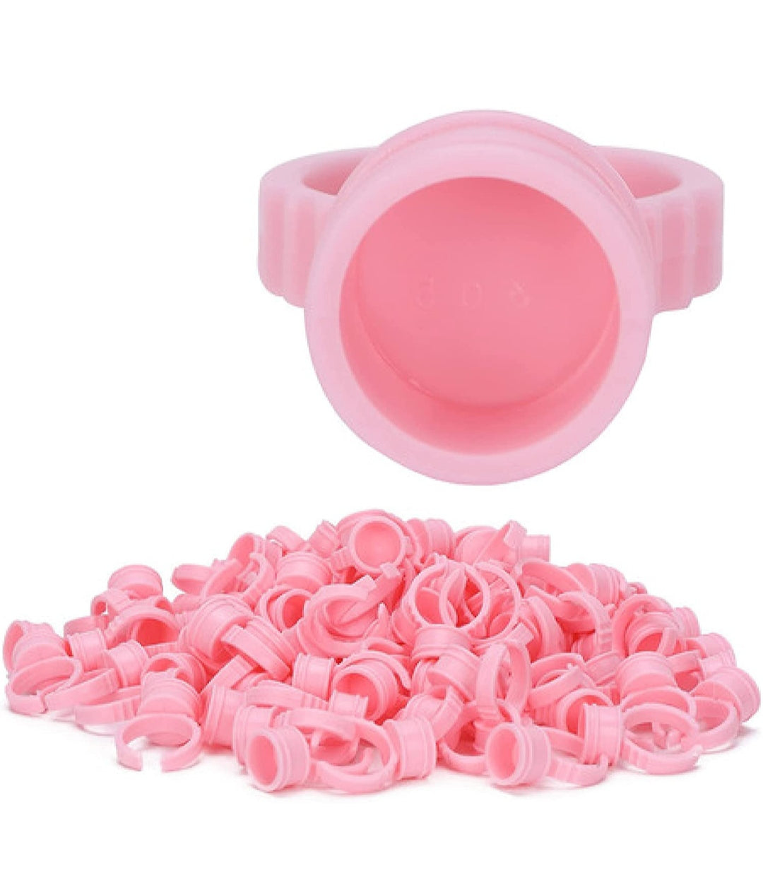100 Anillos desechables para lifting, pigmentos, microblanding