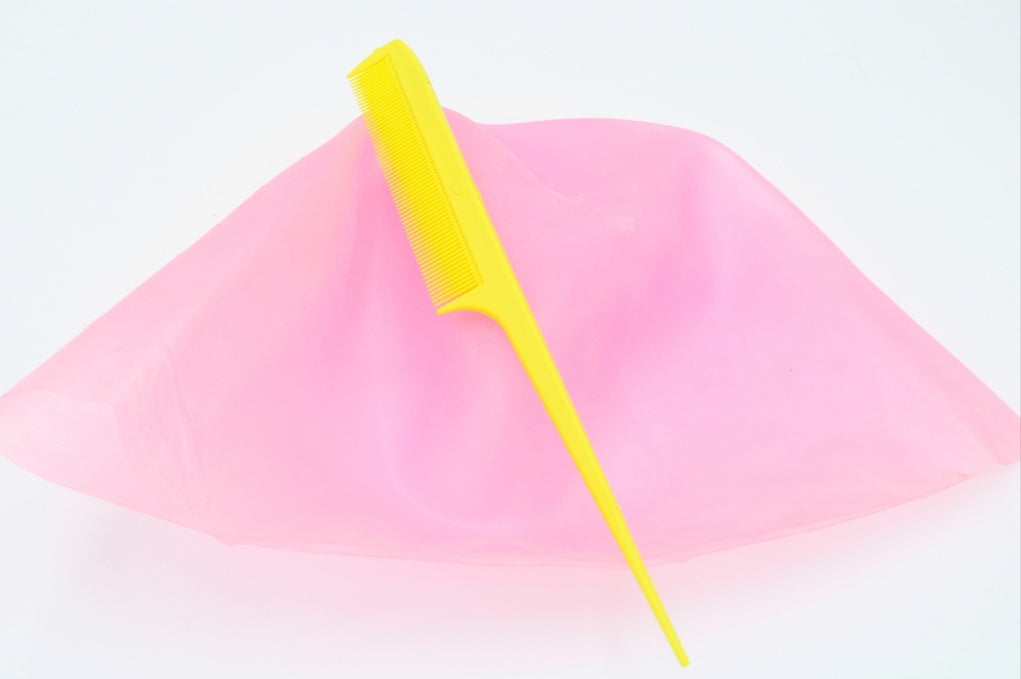 Gorro y peine para tinte