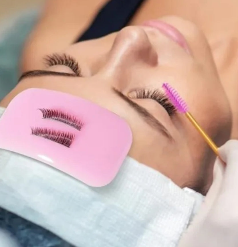 Pad para frente para extensiones de pestañas