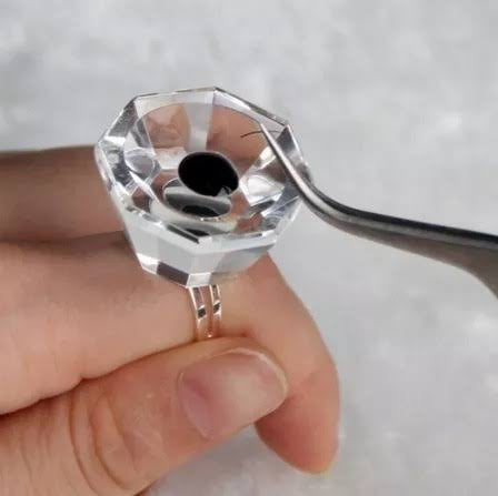 Anillo para adhesivo