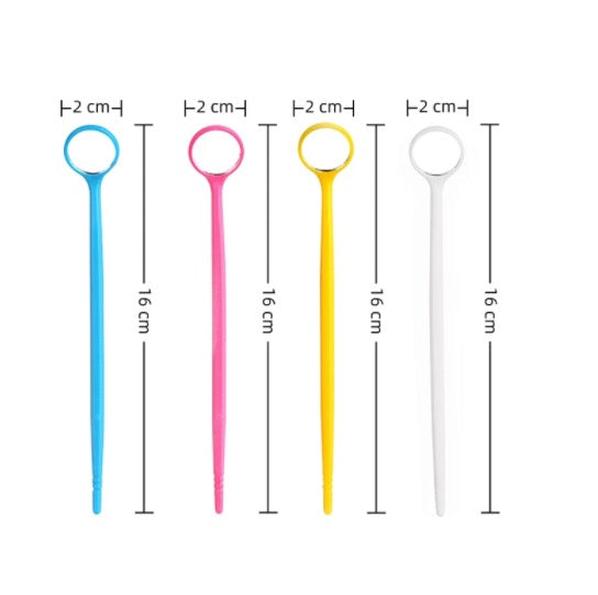 Espejo de comprobación plástico