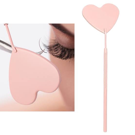 Espejo de comprobación corazón