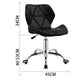 Silla hidráulica luxury negra