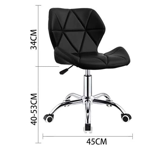 Silla hidráulica luxury negra