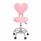 Silla hidráulica corazón terciopelo