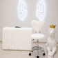 Paquete Camilla Portátil + Silla Hidráulica corazón Nube