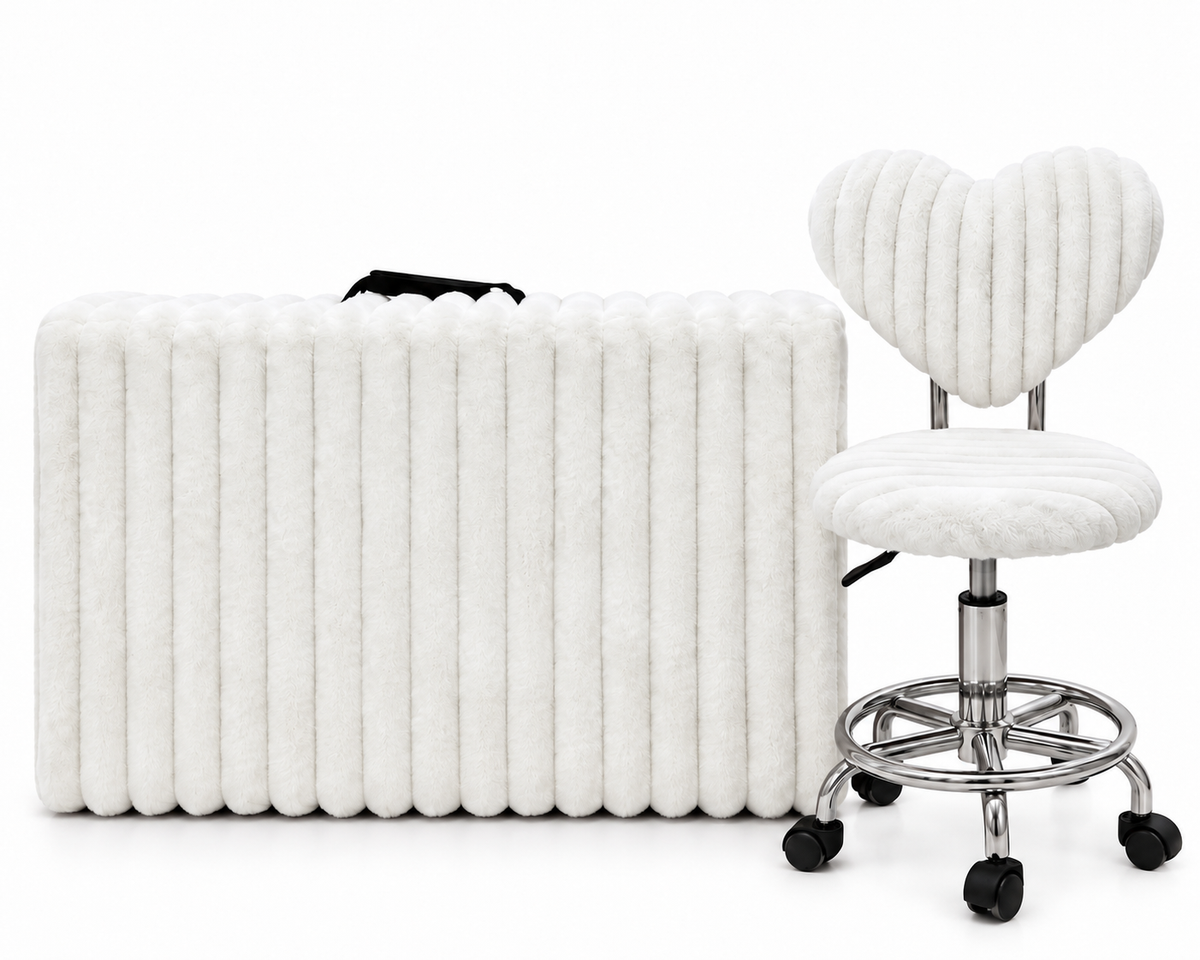 Paquete Camilla Nube + Silla Hidráulica Corazón