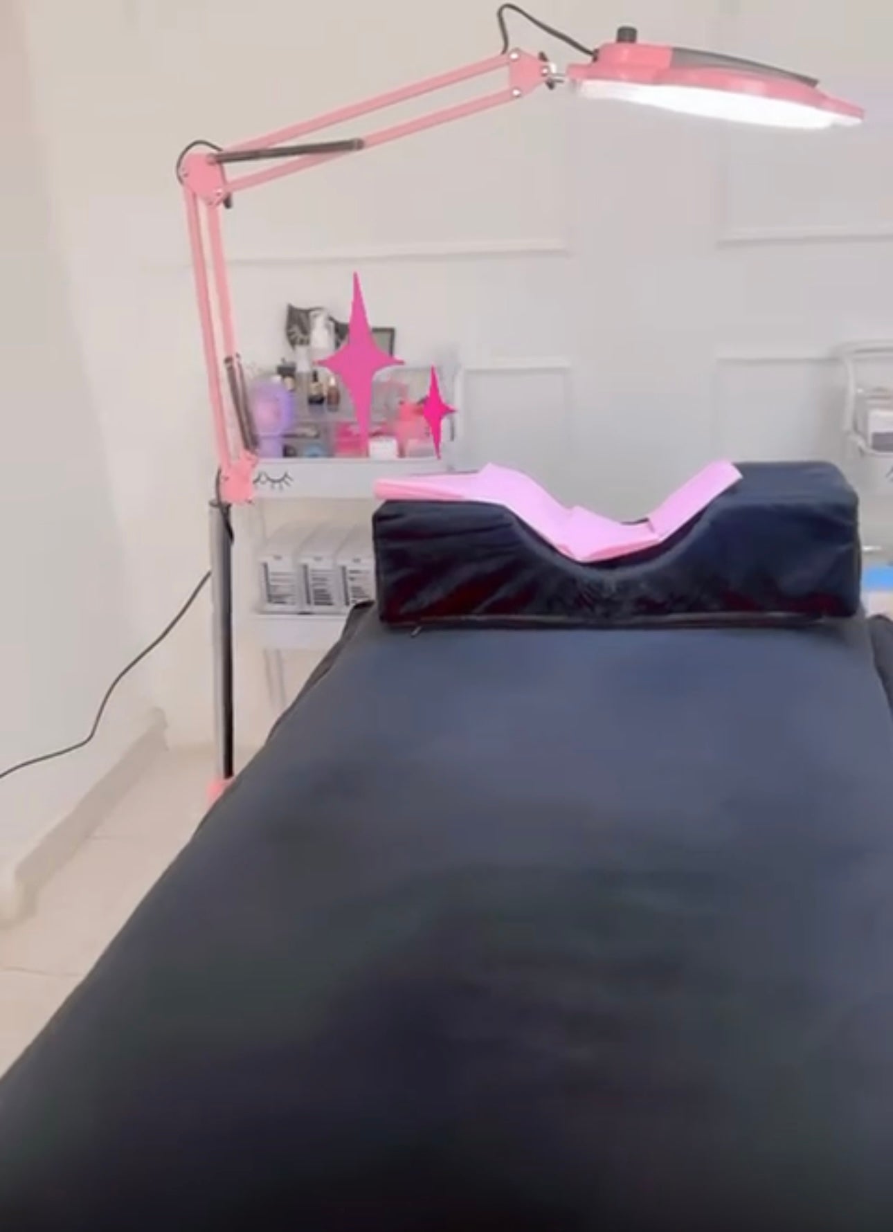 Lámpara lupa rosa PROMO ENERO