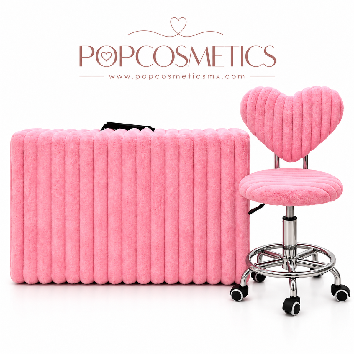 Paquete Camilla Nube + Silla Hidráulica Corazón