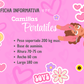 Camilla portátil terciopelo capitoneada
