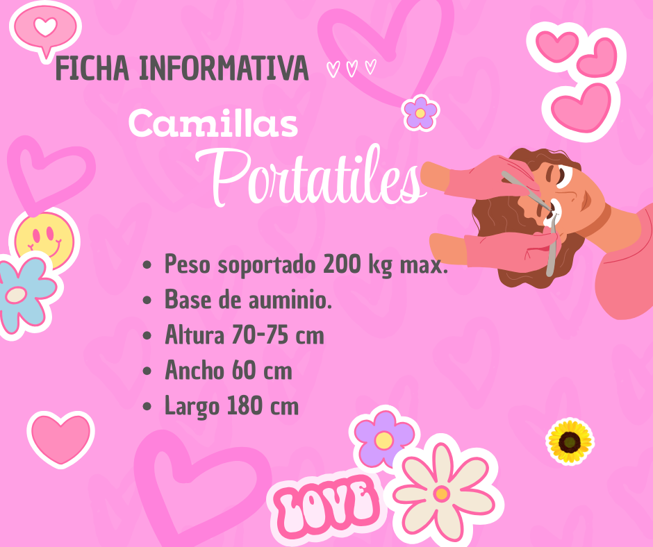 Camilla portátil nube