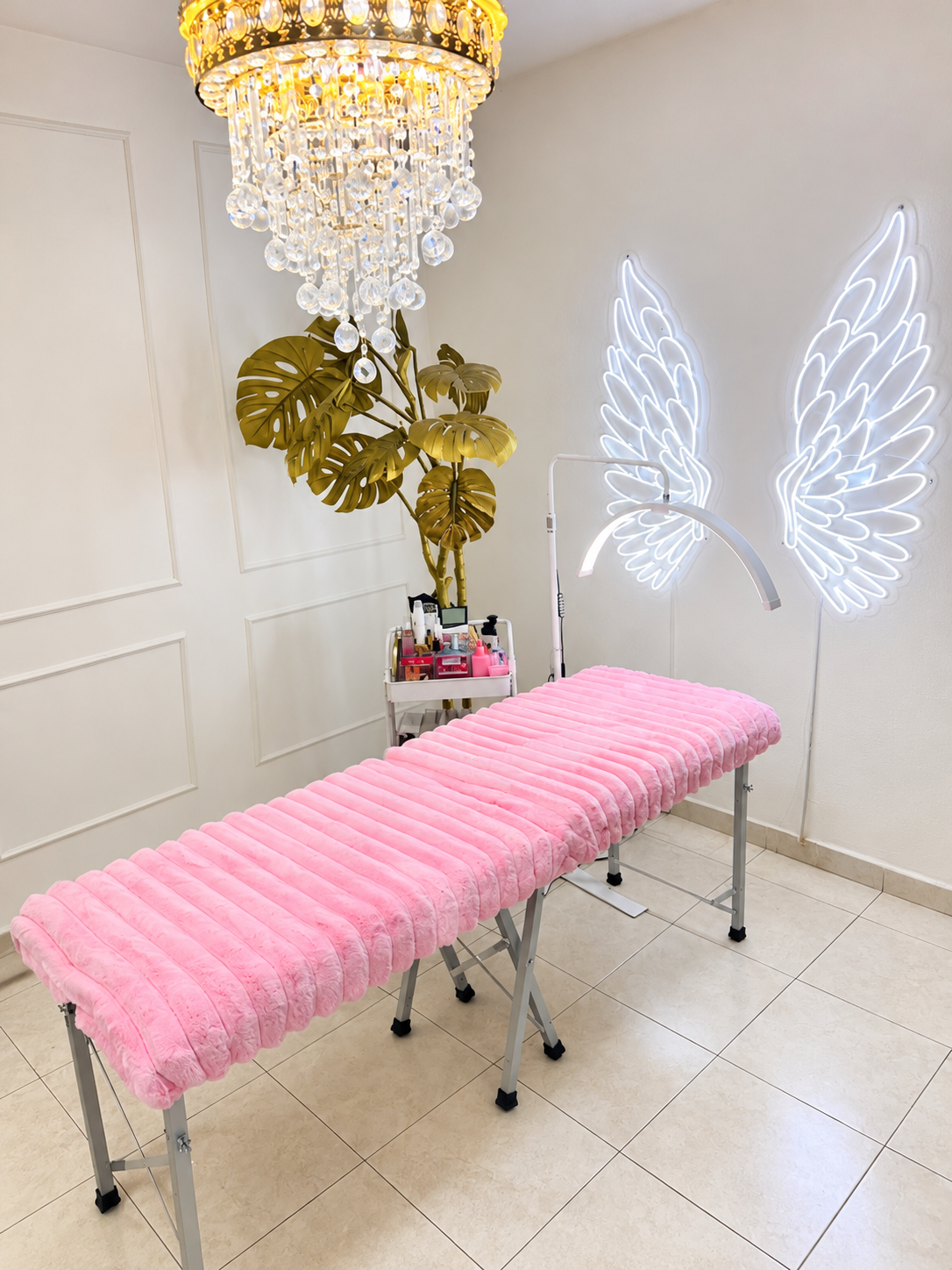 Paquete Camilla Nube + Silla Hidráulica Corazón