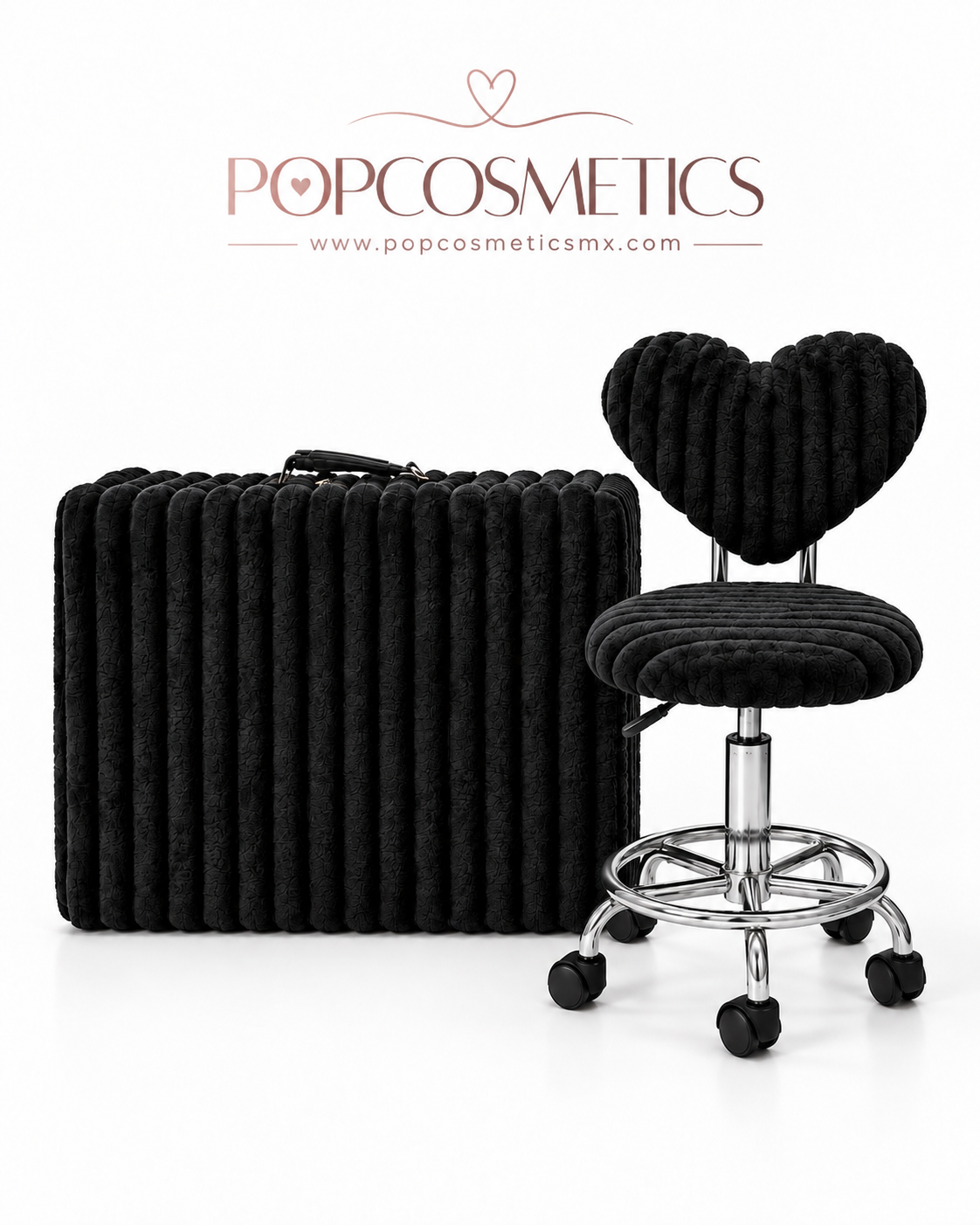 Paquete Camilla Nube + Silla Hidráulica Corazón
