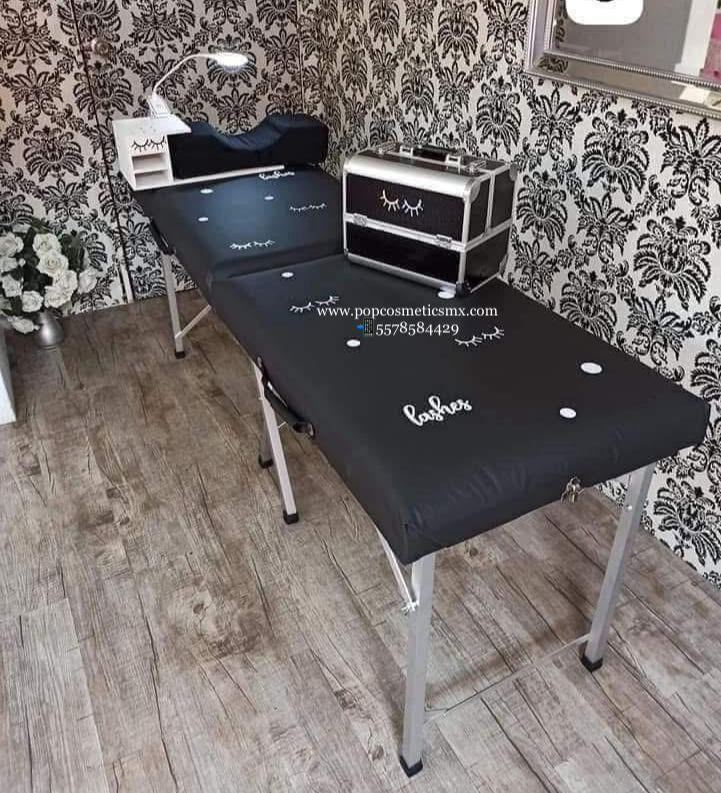 Camilla portátil vinil con stickers