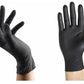 Guantes de vinilo negro
