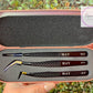 Pinzas trío premium black